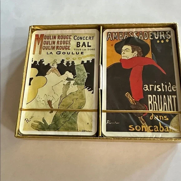 Piatnik Toulouse-Lautrec Playing Cards - Picture 3 of 6